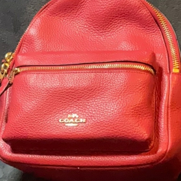 Coach Court backpack Miami red - Picture 6 of 7